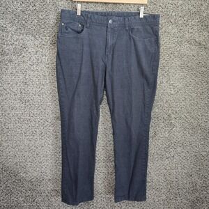 English Laundry Pants Mens 36x30 Blue Brixton Chino 5 Pocket Flat Front Casual